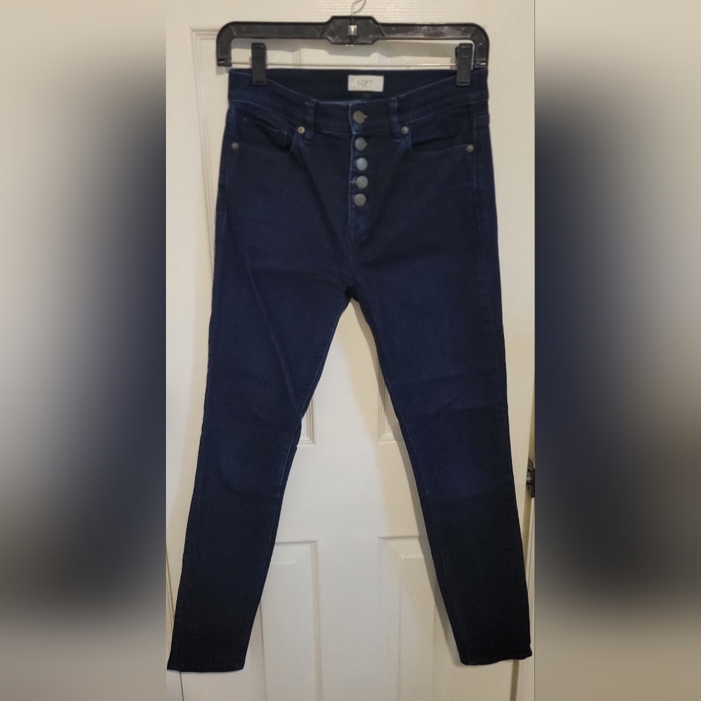 LOFT Modern Skinny High Rise Jeans